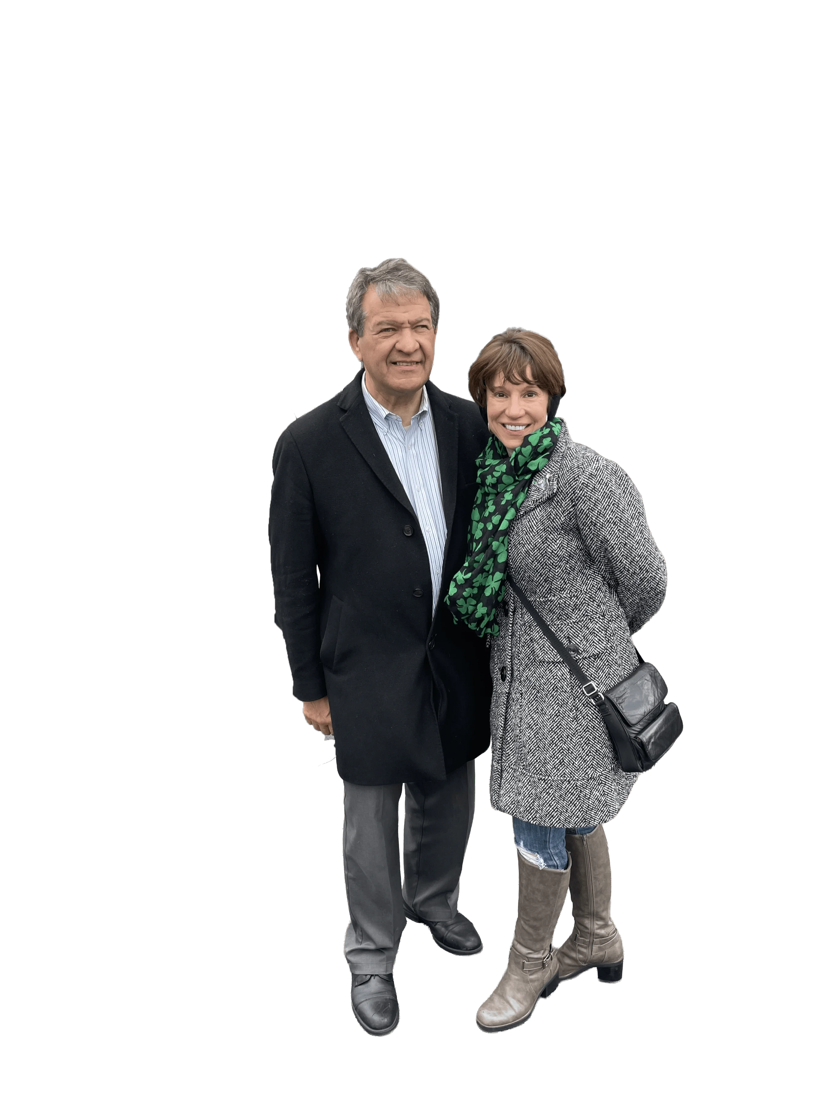 Congressman George Latimer and Margaret Cunzio — Sleepy Hollow St. Patrick's Day Parade