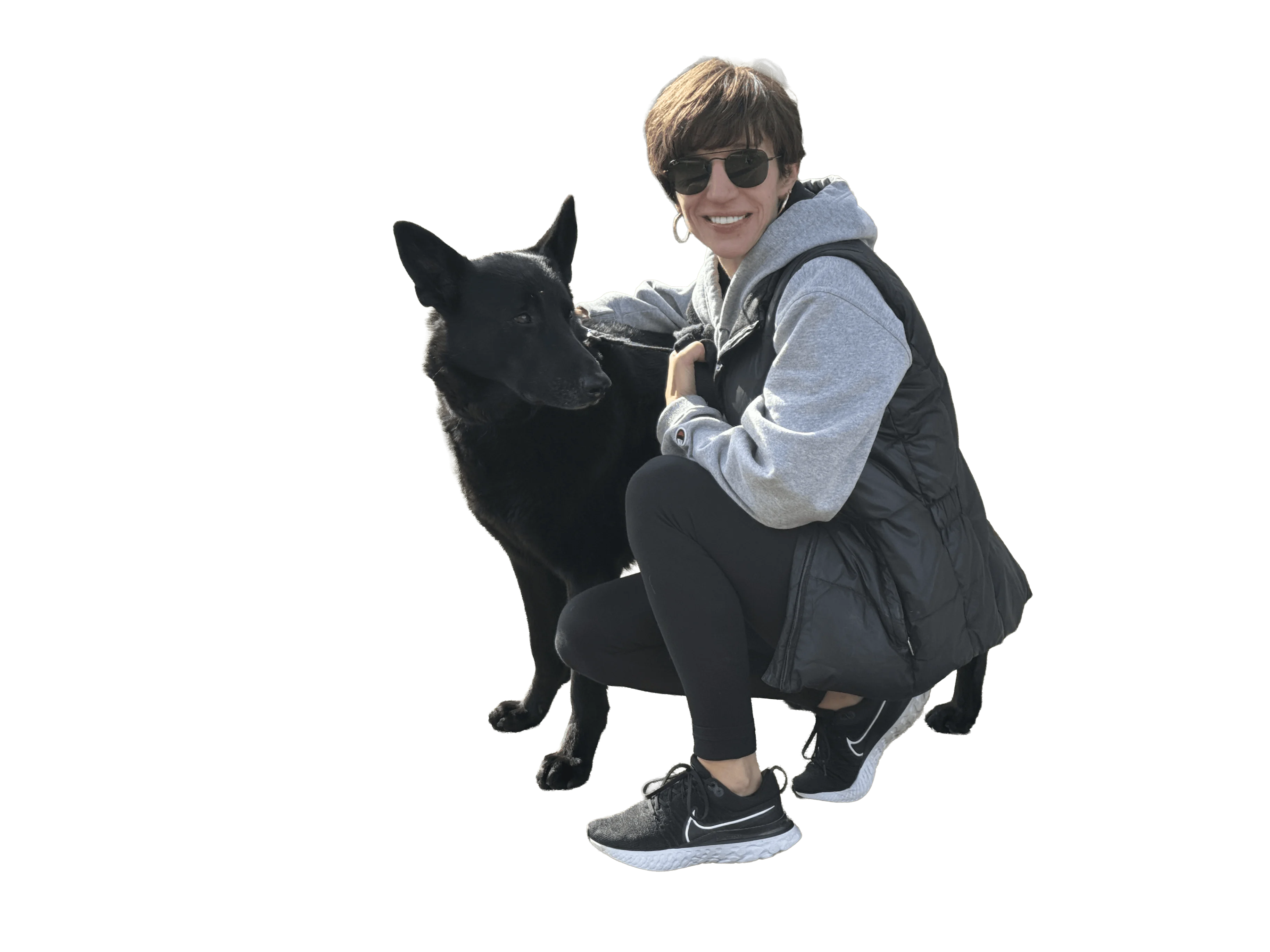 Jesse, uno de los animales rescatados por Margaret