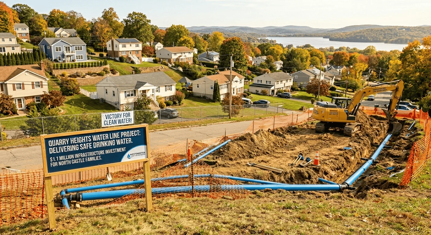 Proyecto de infraestructura de agua en Quarry Heights